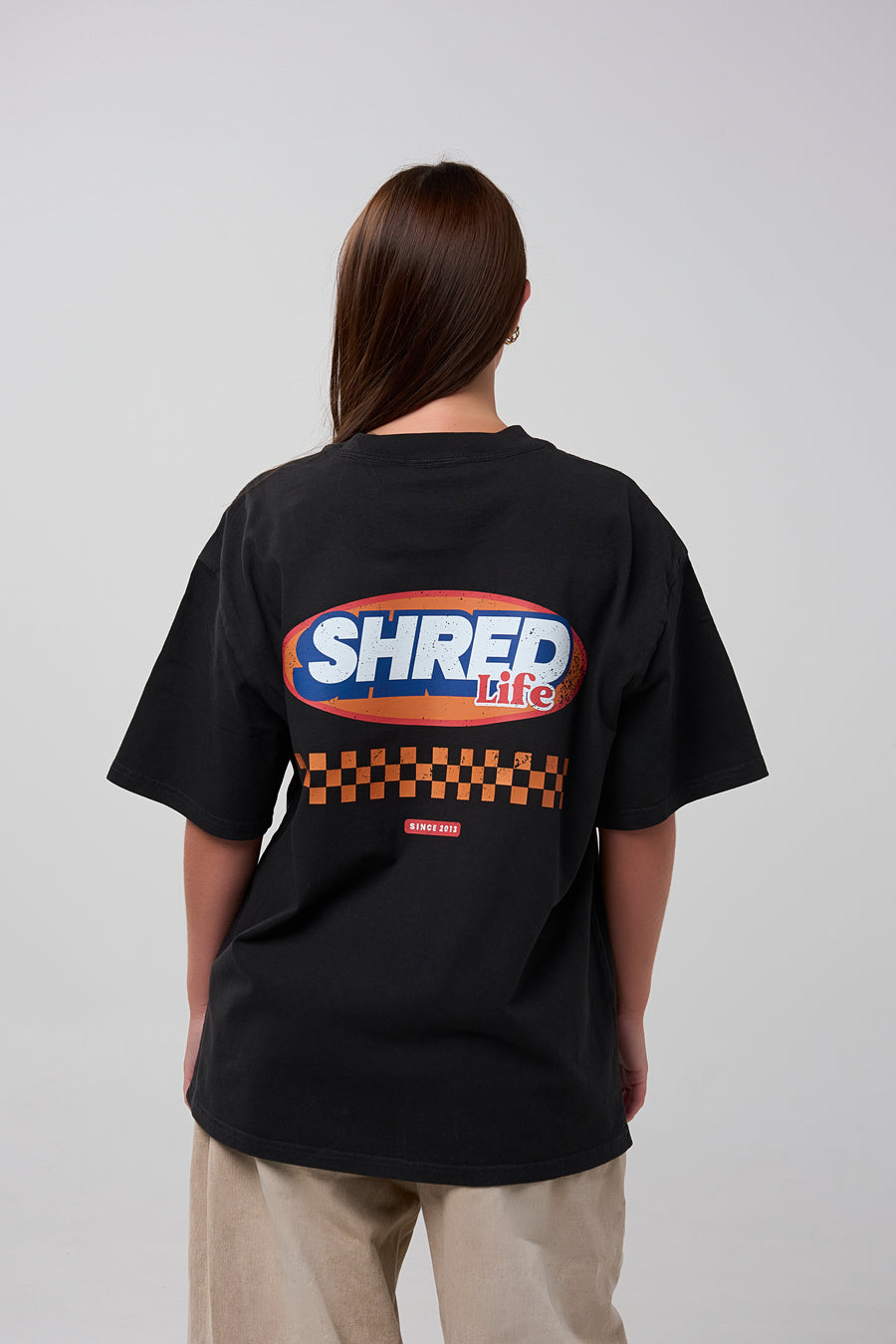 NINETIES TEE - FADED BLACK