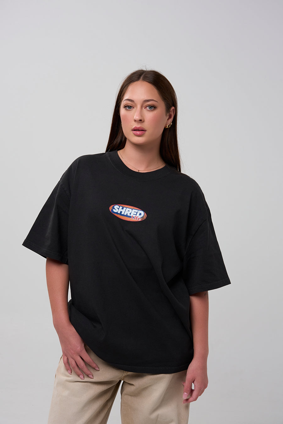NINETIES TEE - FADED BLACK